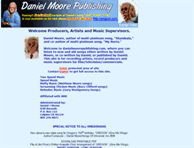Tablet Screenshot of danielmoorepublishing.com